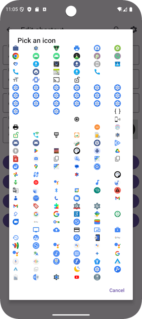 activity launcher icons
